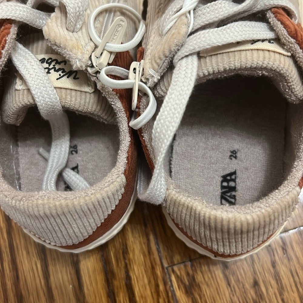 BNWT Kids Zara Corduroy Sneaker - Picture 5 of 7